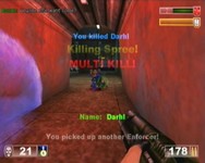 une photo d'Ã©cran de Unreal Tournament sur Sega Dreamcast
